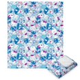 thumbnail image 1 of The Northwest Group 1SAN-23600-0092-RET 50 x 60 in. Sanrio Hello Kitty & Friends Friend Group Silk Touch Throw, Blue, 1 of 5