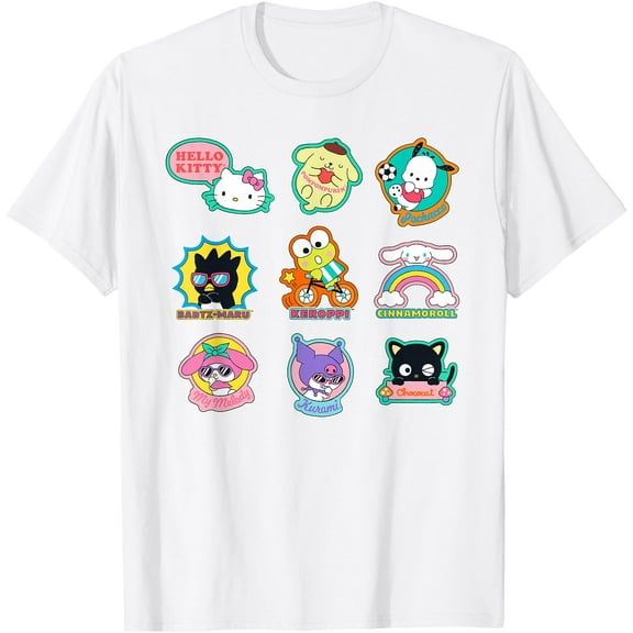 Hello Kitty and Friends Supercute Collection DTG Print Unisex T-Shirt