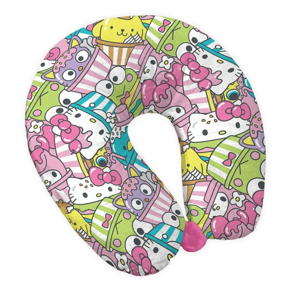 Hello Kitty and Friends Sweet Snacks Neck Pillow