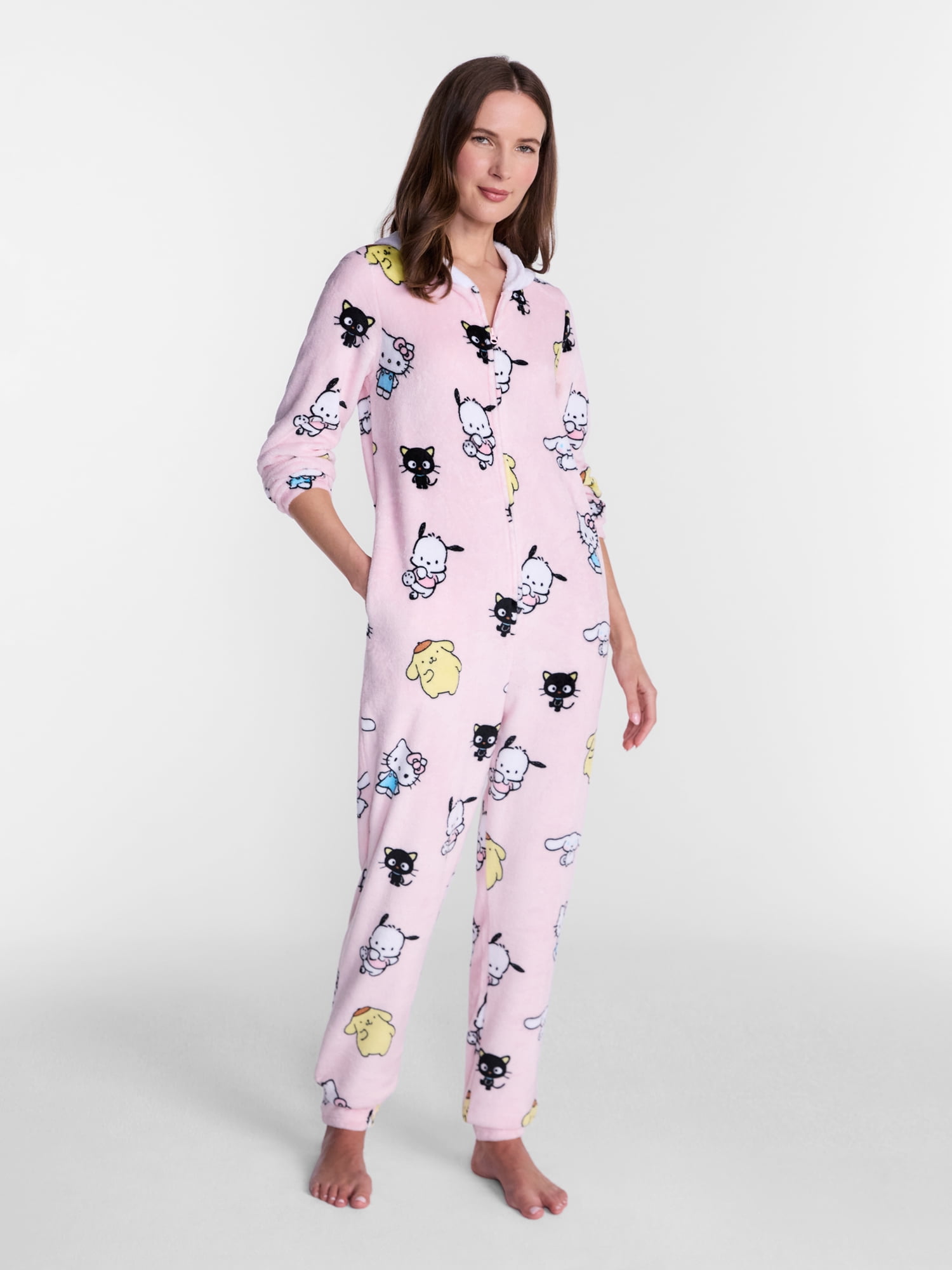 Hello Kitty and Friends Women's Graphic Union Suit, Sizes XS-3X