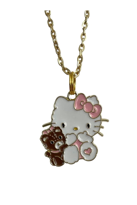 and Teddy Necklace Cosplay Anime Charm Pendant