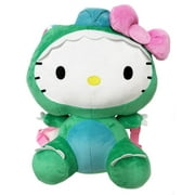 Hello Kitty by A&I Products Age Over 3 Plush Backpack, Green
