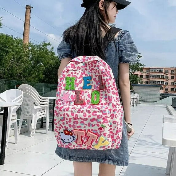 Hello Kitty by HONGLI Women's Large Capacity Backpack, Multicolor