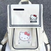 Hello Kitty by Hongli Large Capacity Women's Backpack, White