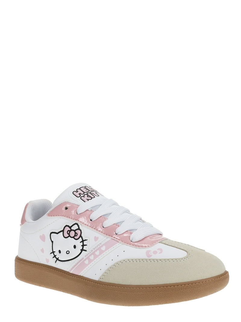 Hello Kitty by Sanrio Women's Casual T-Toe Sneakers