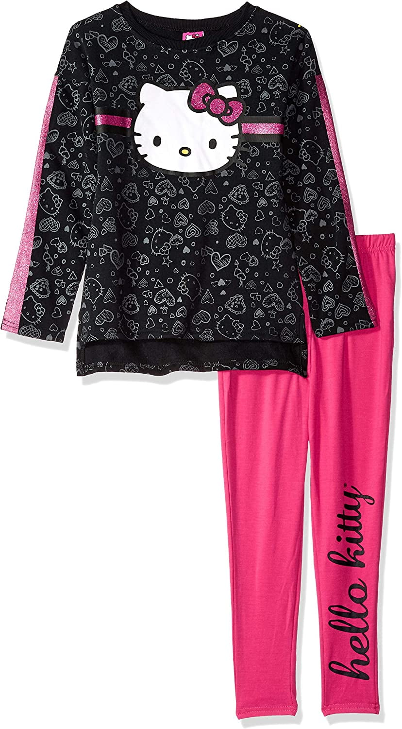 Hello Kitty girls 2 Piece Legging Set