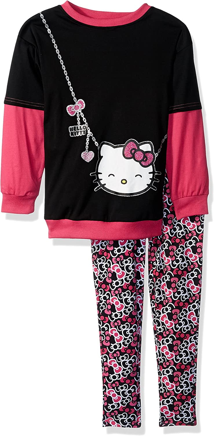 Hello Kitty girls 2 Piece Legging Set