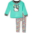 thumbnail image 1 of Hello Kitty girls Girls 2 Piece Sweatshirt and Pant Legging Set, 1 of 4