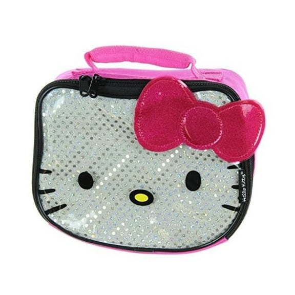 Hello Kitty Insulated Lunch Bag, Polyester, Pink