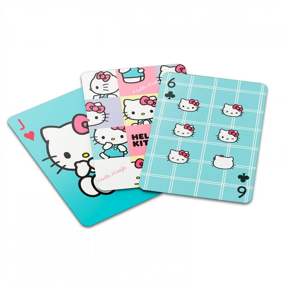 Hello Kitty pastel Deck of Playing Cards