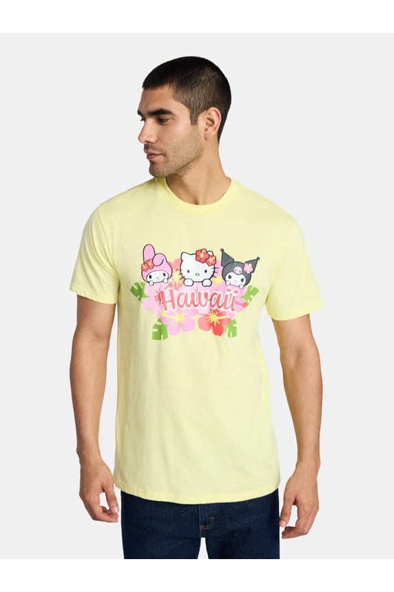 x Hawaii Men's and Big Men's Graphic Tee, Sizes XS-3XL