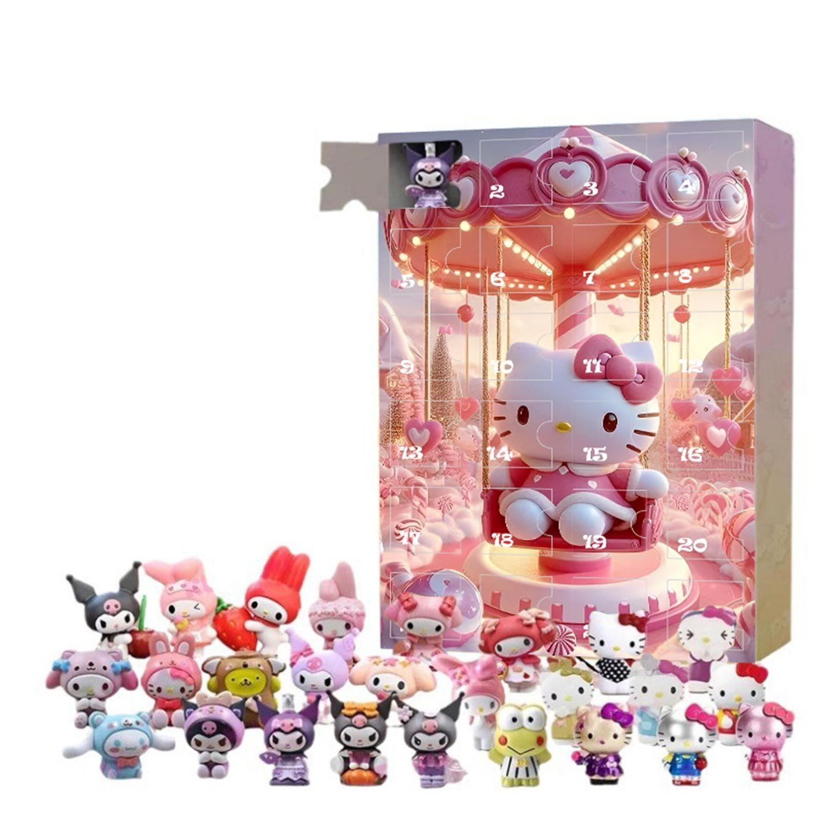 Hello Kity Halloween Advent Calendar 2024, Xmas Countdowns Calendar