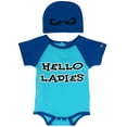 thumbnail image 1 of "Hello Ladies" Bodysuit & Hat, 2-piece Set (Baby Boys), 1 of 1