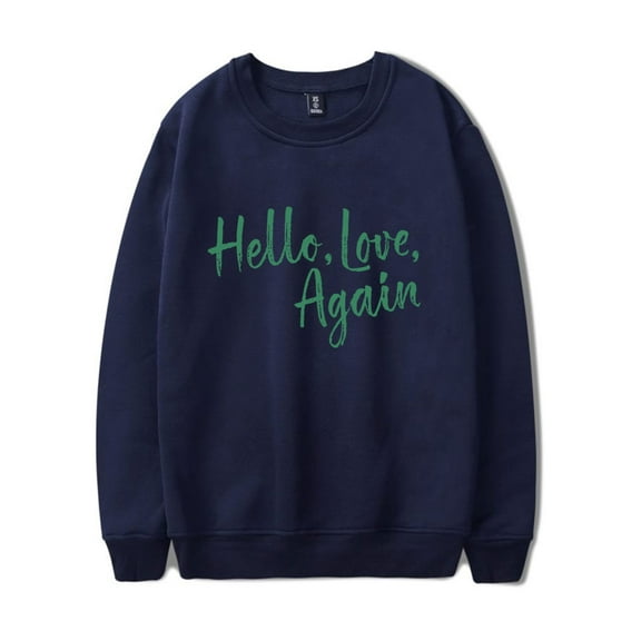 Hello Love Again Sweater Romantic love movie sweatshirt Crewneck Capless Sweatshirt Men/women movie fans Pullover
