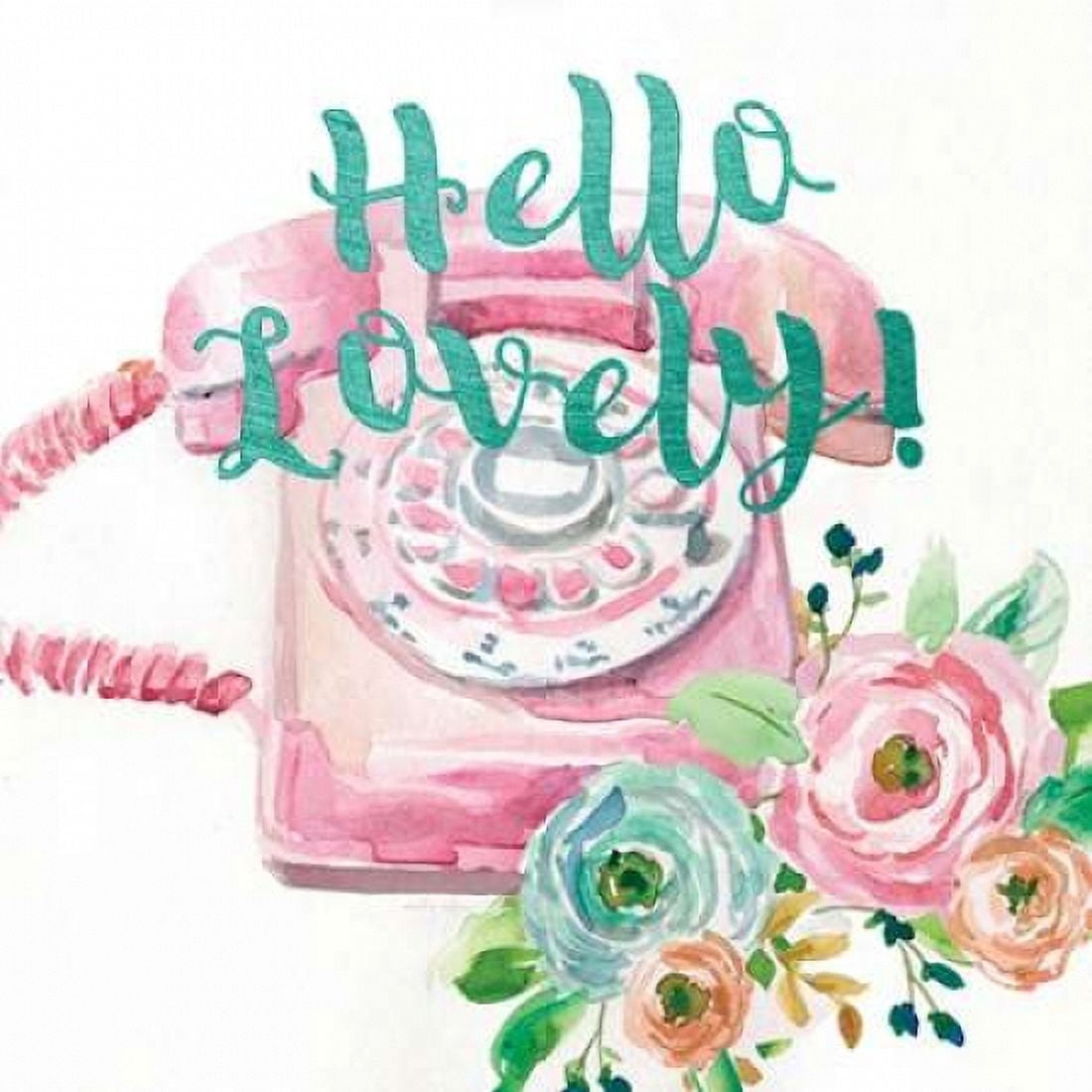 Hello Lovely Canvas Art - Studio Rofino (24 x 24)