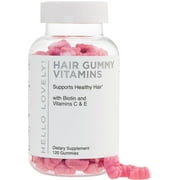 Hair Vitamins Gummies for Hair Growth - Best Multivitamin Supplement for Hair, Skin & Nails with 5000 mcg Biotin per Serving - Supports Thicker, Stronger Hair Women & Men - Berry Flavor - 120 Gummies
