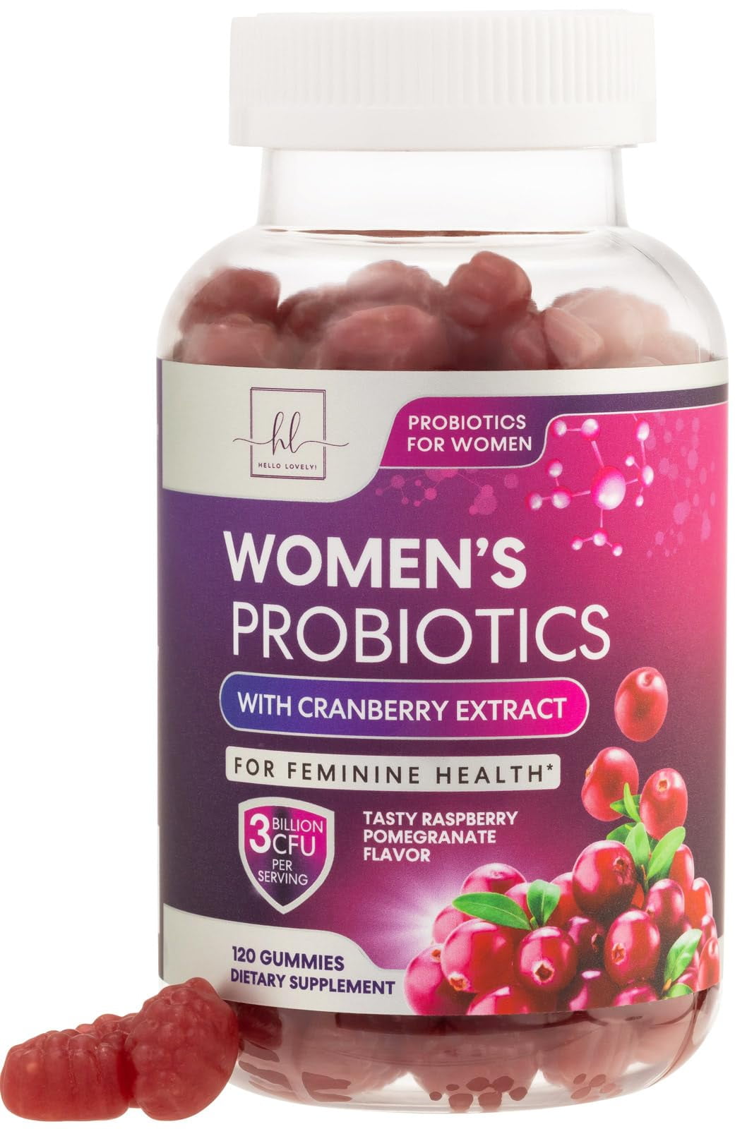 Hello Lovely! Probiotics for Women Multi Strain Womens Probiotic