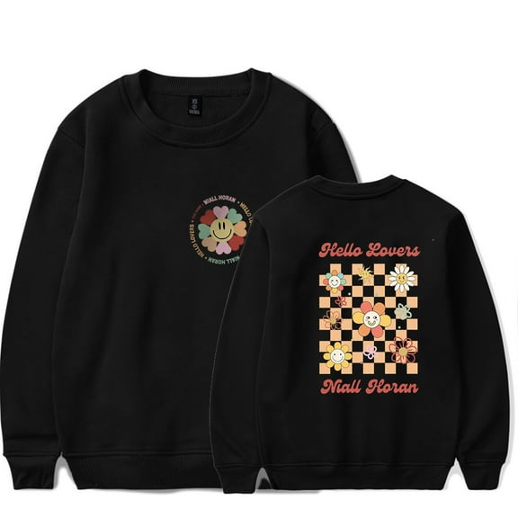 Hello Lover Niall Horan Crew Neck Sweatshirt The Show Tour Merch Print Unisex Trendy Casual Streetwear Sweatshirt