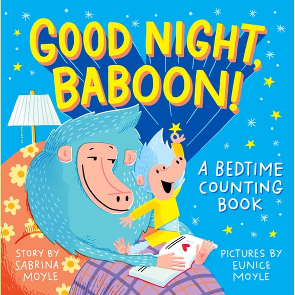 Hello!lucky Good Night, Baboon!: A Bedtime Counting Book, (Board Book)