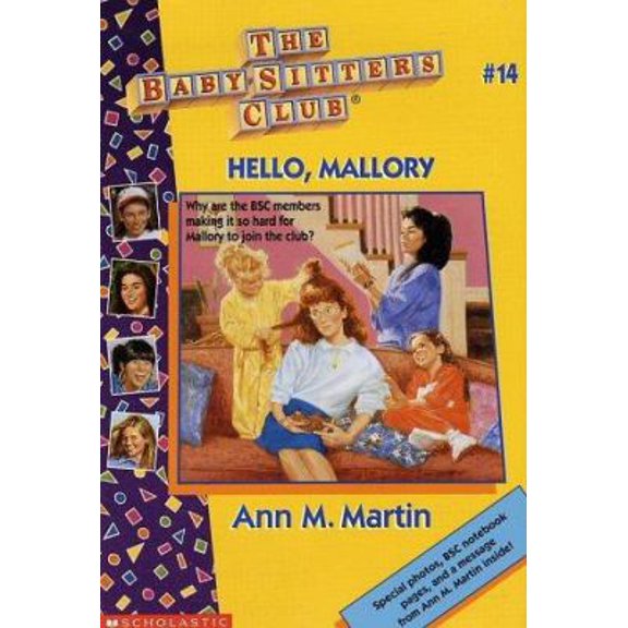 Pre-Owned Hello, Mallory (The Baby-Sitters Club, No. 14) (Unknown) 0590251694 9780590251693