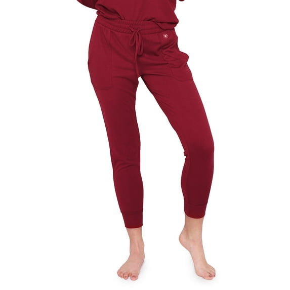 Hello Mello Best Day Ever Lounge Jooggers Lightweight Pajama Pants, Hello Sunshine (Women's)