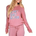 thumbnail image 1 of Hello Mello Best Day Ever Lounge Sweater Long Sleeve Pajama Top, Best Day Ever (Women's), 1 of 9