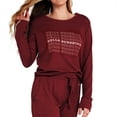 thumbnail image 1 of Hello Mello Best Day Ever Lounge Sweater Long Sleeve Pajama Top, Hello Sunshine (Women's), 1 of 9