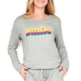 thumbnail image 1 of Hello Mello Best Day Ever Lounge Sweater Long Sleeve Pajama Top, Smile (Women's), 1 of 9