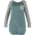 thumbnail image 1 of Hello Mello Carefree Threads Sleep Shirt with Luxurious Soft Fabric and Adjustable Elastic Waistband (Mint, X-Large 16), 1 of 1