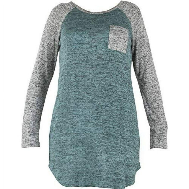 Hello Mello Carefree Threads Sleep Shirt with Luxurious Soft Fabric and Adjustable Elastic Waistband (Mint, X-Large 16)