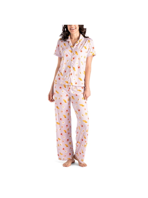Carried Away Lounge Top and Pants, 2-Piece Pajama Set, Sweet Dreams Large/X-Large (Women's)