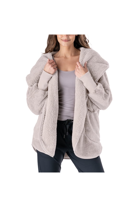 Comfort Zone Packable Oversized Cardigan, Polar Gray (Women's)