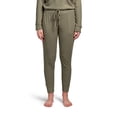 thumbnail image 1 of Hello Mello CuddleBlend Joggers Loose Drawstring Buttery Soft Lounge Pants, Morning Matcha Large (Women's), 1 of 7
