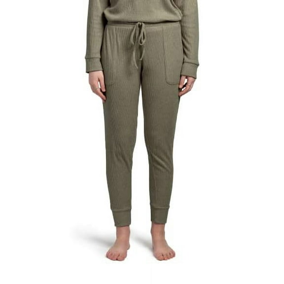 Hello Mello CuddleBlend Joggers Loose Drawstring Buttery Soft Lounge Pants, Morning Matcha X-Large (Women's)