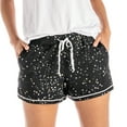 thumbnail image 1 of Hello Mello Daydream Soft Pajama Lounge Shorts Bottoms, Night Sky Small/Medium (Women's), 1 of 9