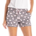 thumbnail image 1 of Hello Mello Daydream Soft Pajama Lounge Shorts Bottoms, Sip Sip Hooray Large/X-Large (Women's), 1 of 10