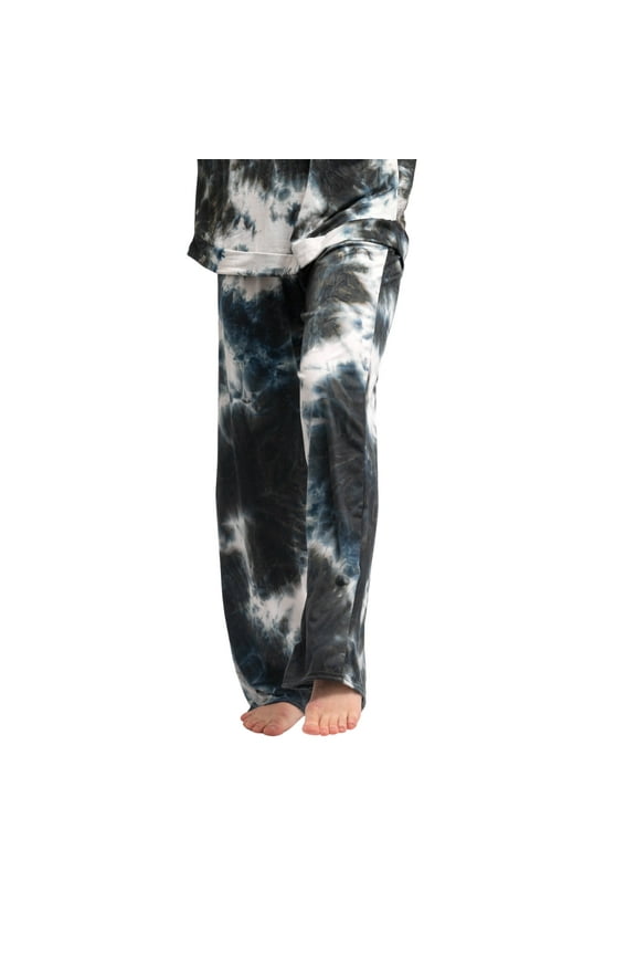 Dyes The Limit Soft Pajama Lounge Pants - NOT A SET, Black Small/Medium (Women's)