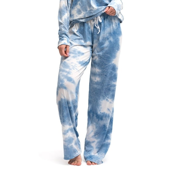 Hello Mello Dyes The Limit Soft Pajama Lounge Pants - NOT A SET, Blue Large/X-Large (Women's)