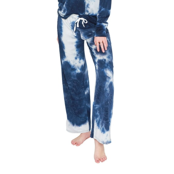 Hello Mello Dyes The Limit Soft Pajama Lounge Pants - NOT A SET, Navy Small/Medium (Women's)