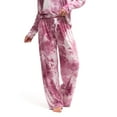 thumbnail image 1 of Hello Mello Dyes The Limit Soft Pajama Lounge Pants - NOT A SET, Orchid Medium/Large (Women's), 1 of 7