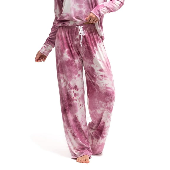 Hello Mello Dyes The Limit Soft Pajama Lounge Pants - NOT A SET, Orchid Medium/Large (Women's)