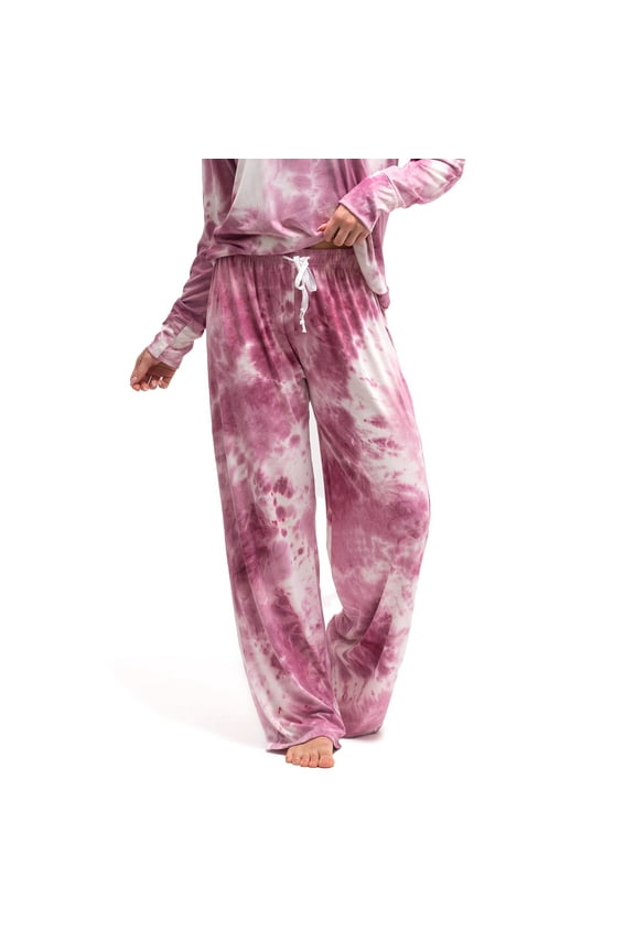Dyes The Limit Soft Pajama Lounge Pants - NOT A SET, Orchid Medium/Large (Women's)