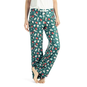 Hello Mello Holiday Lounge Soft Pants Pajama Bottoms, Merry Mocha X-Large/XX-Large (Women's)
