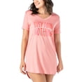 thumbnail image 1 of Hello Mello Let Me Sleep Lounge Sleepshirt V-Neck Short Sleeve Sleepwear, Busy Doing Nothing Small/Medium (Women's), 1 of 7