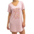thumbnail image 1 of Hello Mello Let Me Sleep Lounge Sleepshirt V-Neck Short Sleeve Sleepwear, Good Night Sleep Tight Medium/Large (Women's), 1 of 8