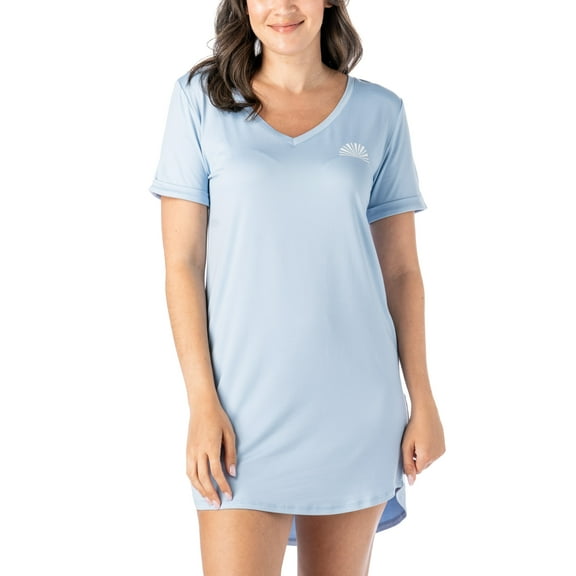 Hello Mello Let Me Sleep Lounge Sleepshirt V-Neck Short Sleeve Sleepwear, I'll Do it in the Morning Medium/Large (Women's)