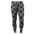 thumbnail image 1 of Hello Mello Lounge Luxe Women's Modern Print Fitted Soft Stretch Leggings, 1 of 2