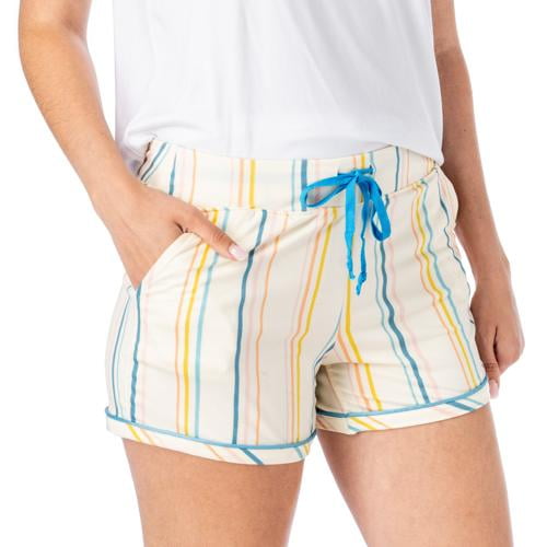 Hello Mello Signature Soft Pajama Lounge Shorts Bottoms, Havana Nights Medium/Large (Women's)