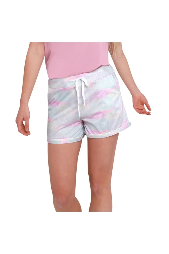 Signature Soft Pajama Lounge Shorts Bottoms, Head In Clouds Small/Medium (Women's)