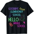 thumbnail image 1 of Hello Middle School Graduation Elementary School T-Shirt, 1 of 3